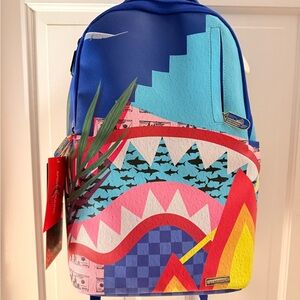 Sprayground Multicolor Graphic Backpack